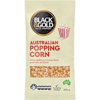 Black & Gold Popcorn