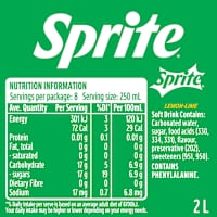 Sprite Lemonade Soft Drink