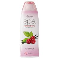 Natures Organics Spa Vanilla Berry Shower Milk With Shea Butter