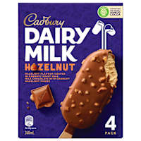 Cadbury Dairy Milk Hazelnut Ice Cream Sticks