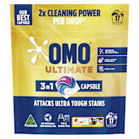 OMO Ultimate 3 in 1 Laundry Capsules