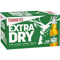 Tooheys Extra Dry Bottles