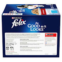 Felix Adult As Good as it Looks Meat Menus in Jelly Wet Cat Food