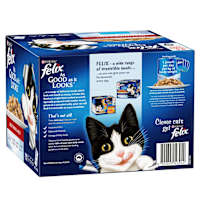 Felix Adult As Good as it Looks Meat Menus in Jelly Wet Cat Food