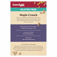 Freedom Foods Classic Cereal Maple Crunch