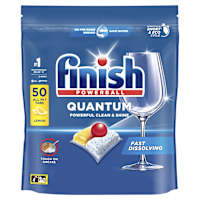 Finish Ultimate All in 1 Dishwashing Tablets Lemon Sparkle