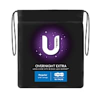 U By Kotex Overnight Pads Extra