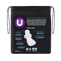 U By Kotex Overnight Pads Extra