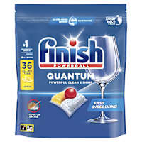Finish Ultimate All in 1 Dishwashing Tablets Lemon Sparkle
