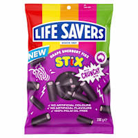 Life Savers Grape Sherbert Fizz Stix