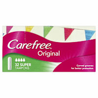 Carefree Original Tampons Super
