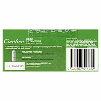 Carefree Original Tampons Super