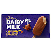 Cadbury Dairy Milk Caramello Ice Cream Sticks