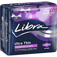 Libra Ultra Thin Pads Goodnight