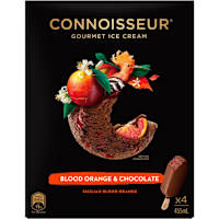 Connoisseur Gourmet Blood Orange & Chocolate Ice Cream Sticks