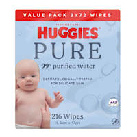 Huggies Ultimate Baby Wipes Water Bundle
