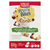 Uncle Tobys Cereal Fruity Bites Wildberry