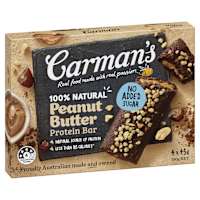 Carman's Protein Nut Butter Bars Peanut Butter