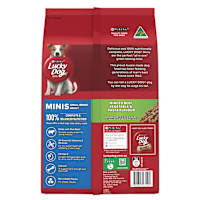 Purina Lucky Dog Adult Dog Food Mini Beef Veg Pasta Plus Milk