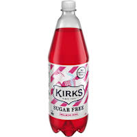 Kirks Sugar Free Creaming Soda Bottle Soft Drink