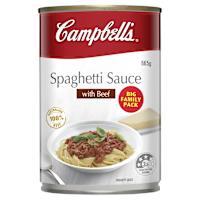 Campbell's Spaghetti Sauce With Beef