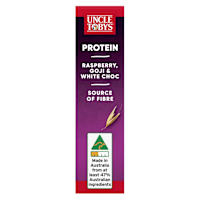 Uncle Tobys Protein Bars with Raspberry, Goji & White Chocolate 5 Pack