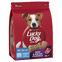 Purina Lucky Dog Beef & Bacon Mini Bones