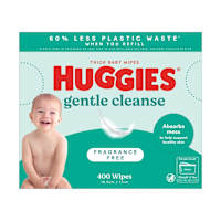 Huggies Baby Wipes Value Refill Fragrance Free