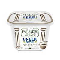Farmers Union Greek Style Yogurt Vanilla