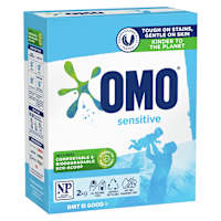 OMO Sensitive Laundry Detergent Powder Front & Top Loader