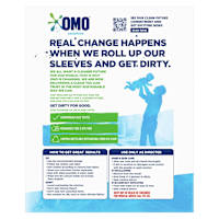 OMO Sensitive Laundry Detergent Powder Front & Top Loader