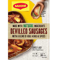 Maggi Devilled Sausages Recipe Base