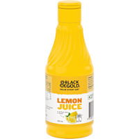 Black & Gold Lemon Juice