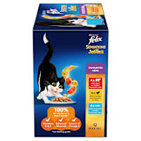 Felix Sensations Cat Food Favourites Menu