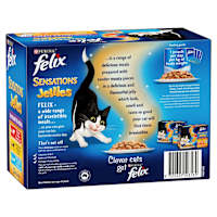 Felix Sensations Cat Food Favourites Menu