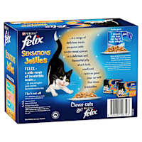 Felix Adult Sensations Jellies Fish Selection Wet Cat Food