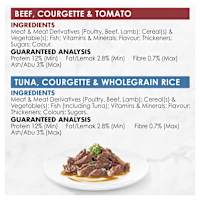Fancy Feast Adult Inspirations Tuna, Courgette & Rice and Beef, Courgette & Tomato Wet Cat Food
