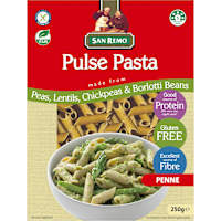 San Remo Pulse Pasta Penne Peas, Lentils, Chickpeas & Borlotti Beans