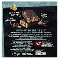 Carman's Nut Bars Low Sugar Low Carb Dark Choc Roast Cashew