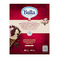 Bulla Creamy Classics Neapolitan Ice Cream Cones