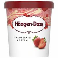Haagen-Dazs Strawberries & Cream Ice Cream