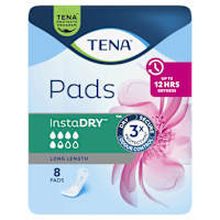 Tena Pads Instadry Long Length