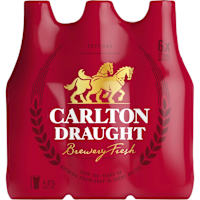 Carlton Draught Bottle