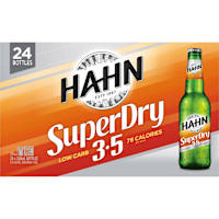 Hahn Super Dry 3.5% Bottle