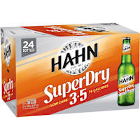 Hahn Super Dry 3.5% Bottle