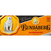 Bundaberg Overproof Rum & Cola Can