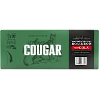 Cougar Bourbon & Cola Can