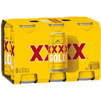 XXXX GOLD Can Cluster