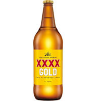 XXXX Gold Lager Bottle