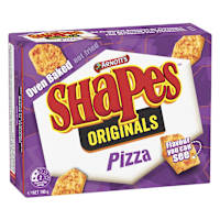 Arnott's Shapes Originals Cracker Biscuits Pizza